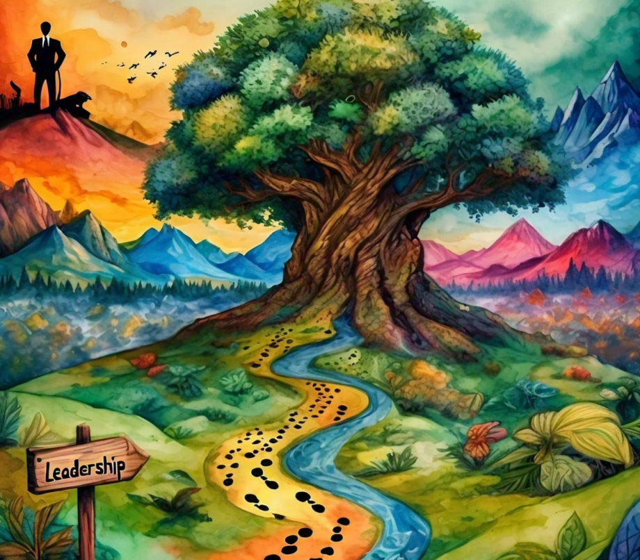 Illustration from Corporate Fitness vs. Efficiency: Navigating the Evolutionary Landscape of Business Success