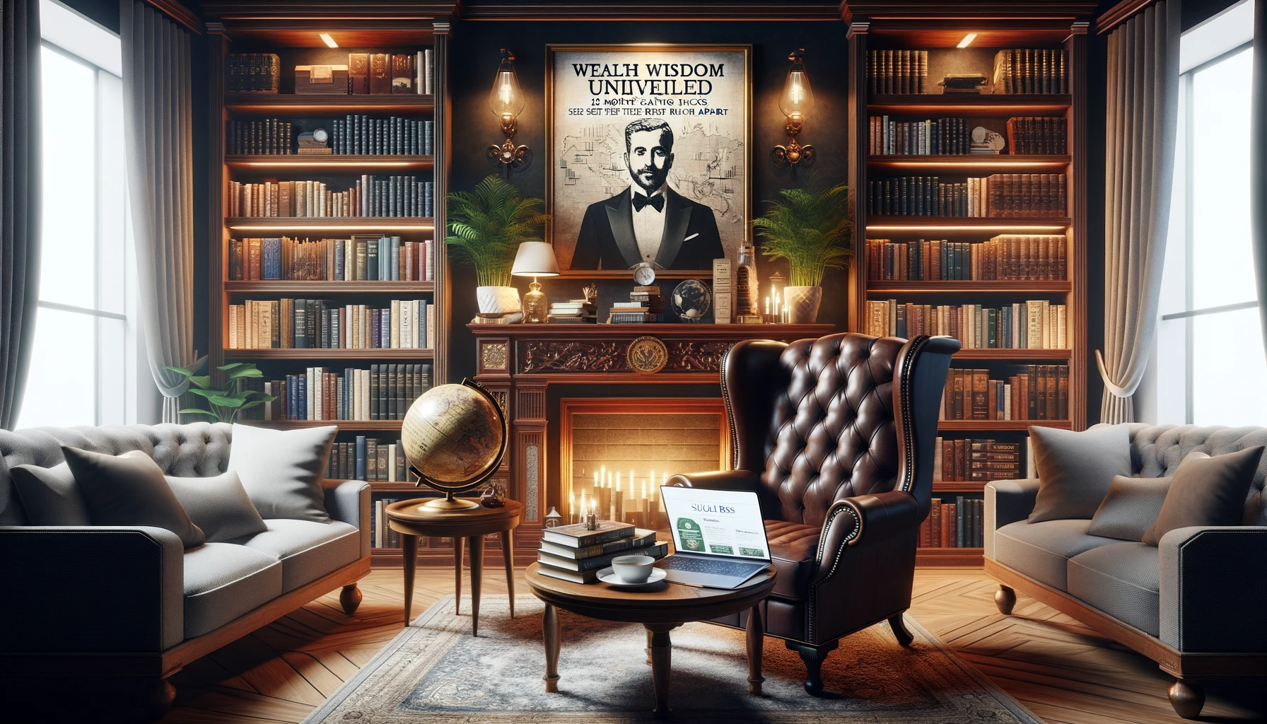 Illustration from Wealth Wisdom Unveiled: 12 Money-Saving Tactics That Set the Rich Apart